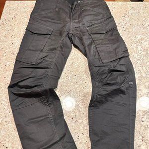 G-Star Raw Men's Rovic Zip 3D Tapered Fit Cargo Pants - Raven - 29 Waist…